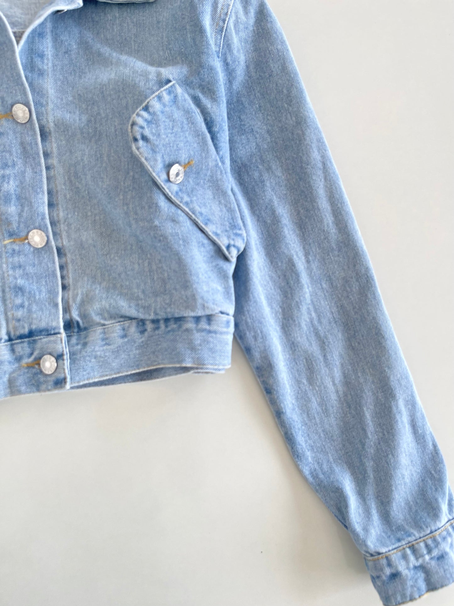 Simple & Unique Denim Jacket-Bust 44