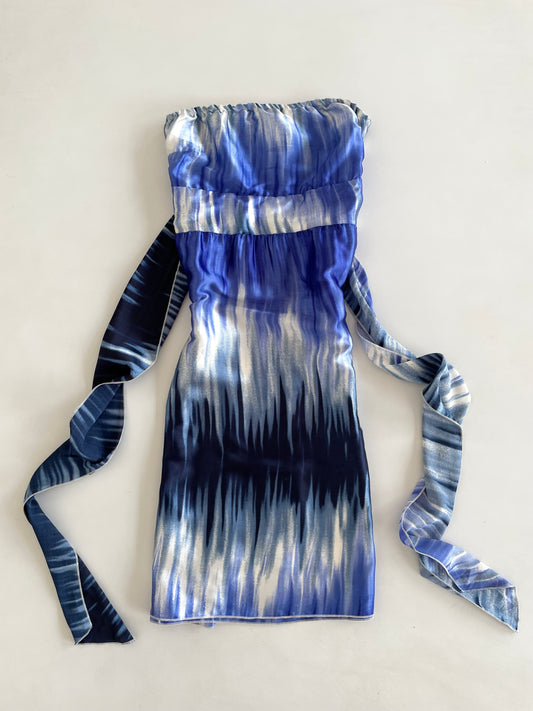 Delightful Satin Dress-Bust 34