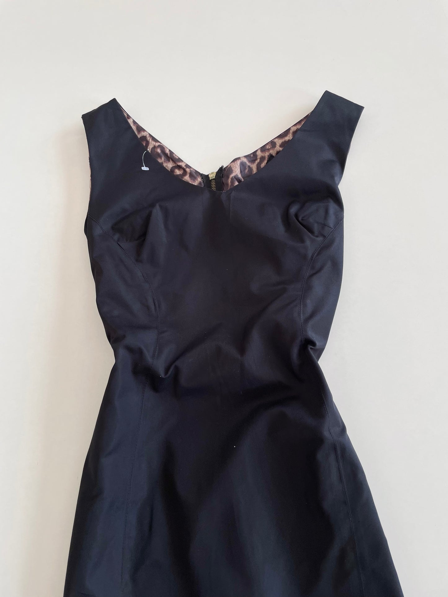 Vintage Pretty Girl Black Dress-Bust 36