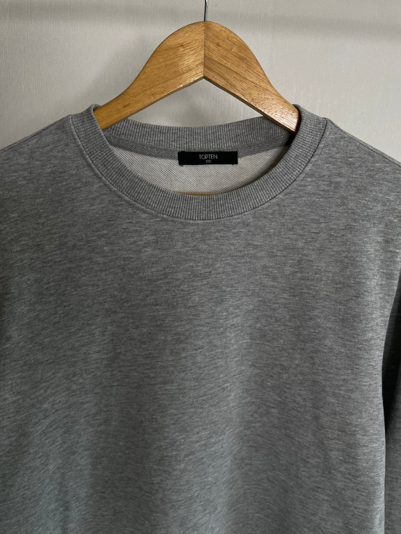 TOPTEN GREY SWEATSHIRT - BUST 44