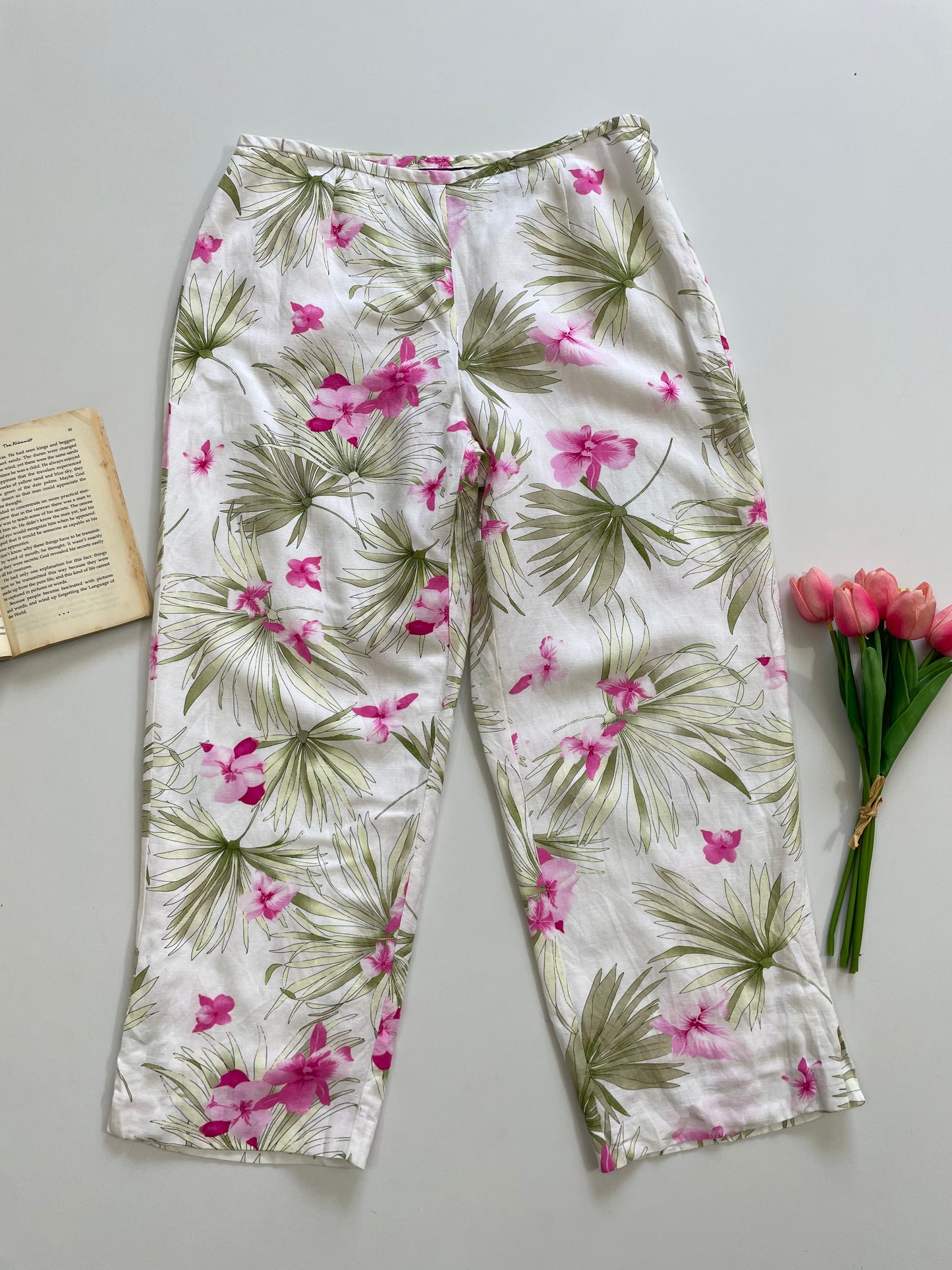 Linen Pants-Waist 30