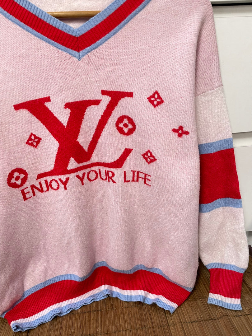 Louis Vuitton Vintage Sweater-Bust 44