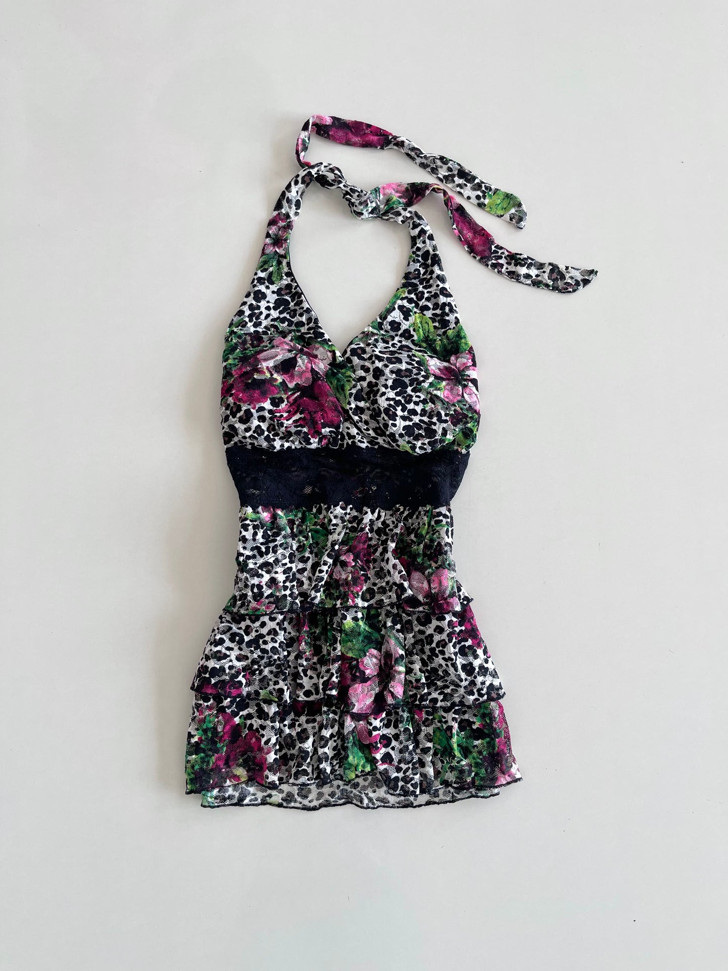 Kiwi Halter Neck Top-Bust 34