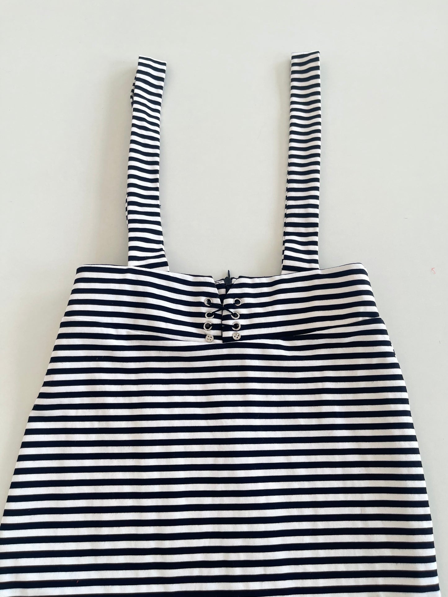Striped Galace Skirt-Waist  28