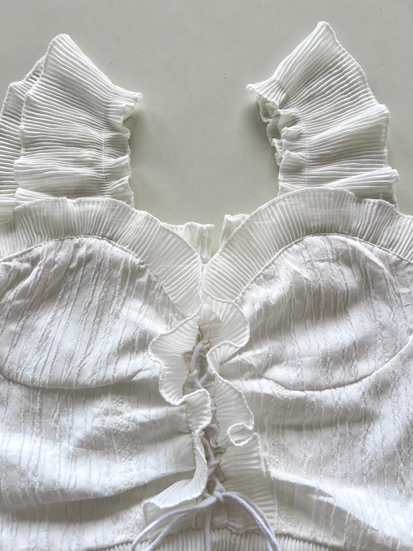 Ruffle Top-Bust 32
