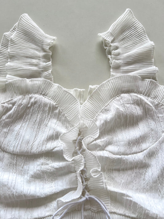 Ruffle Top-Bust 32