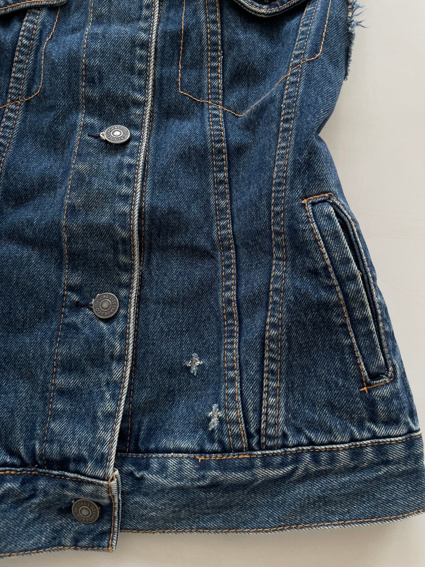 Selvage Denim Jacket-Bust 36