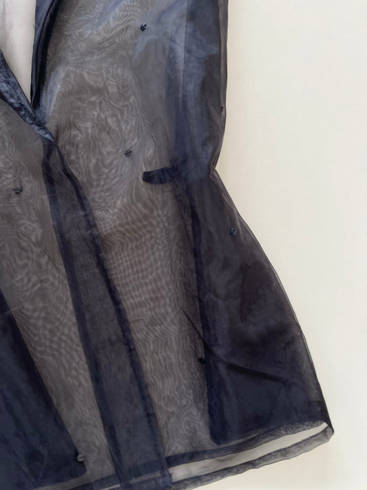 Organza Sheer Shrug-Bust 40