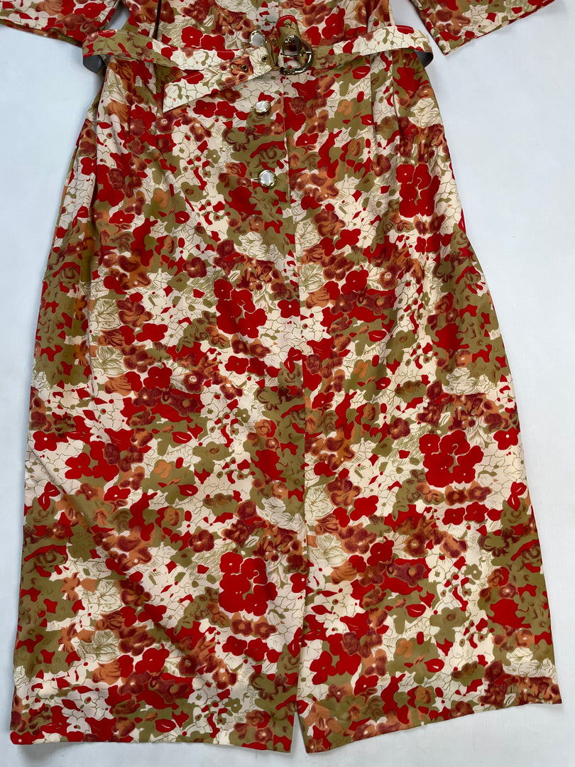 Vintage Belted Dress-Bust 42