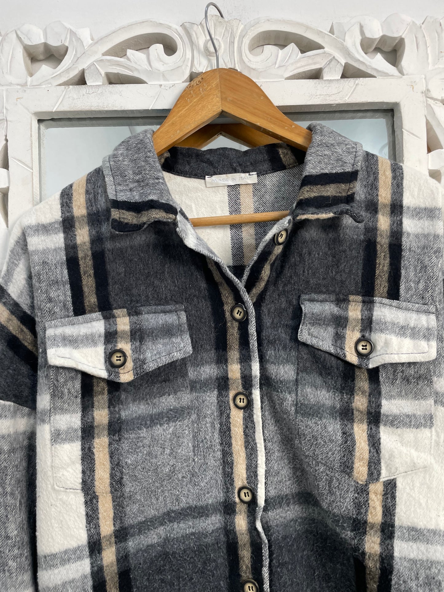 Super Thick Shacket-Chest 42
