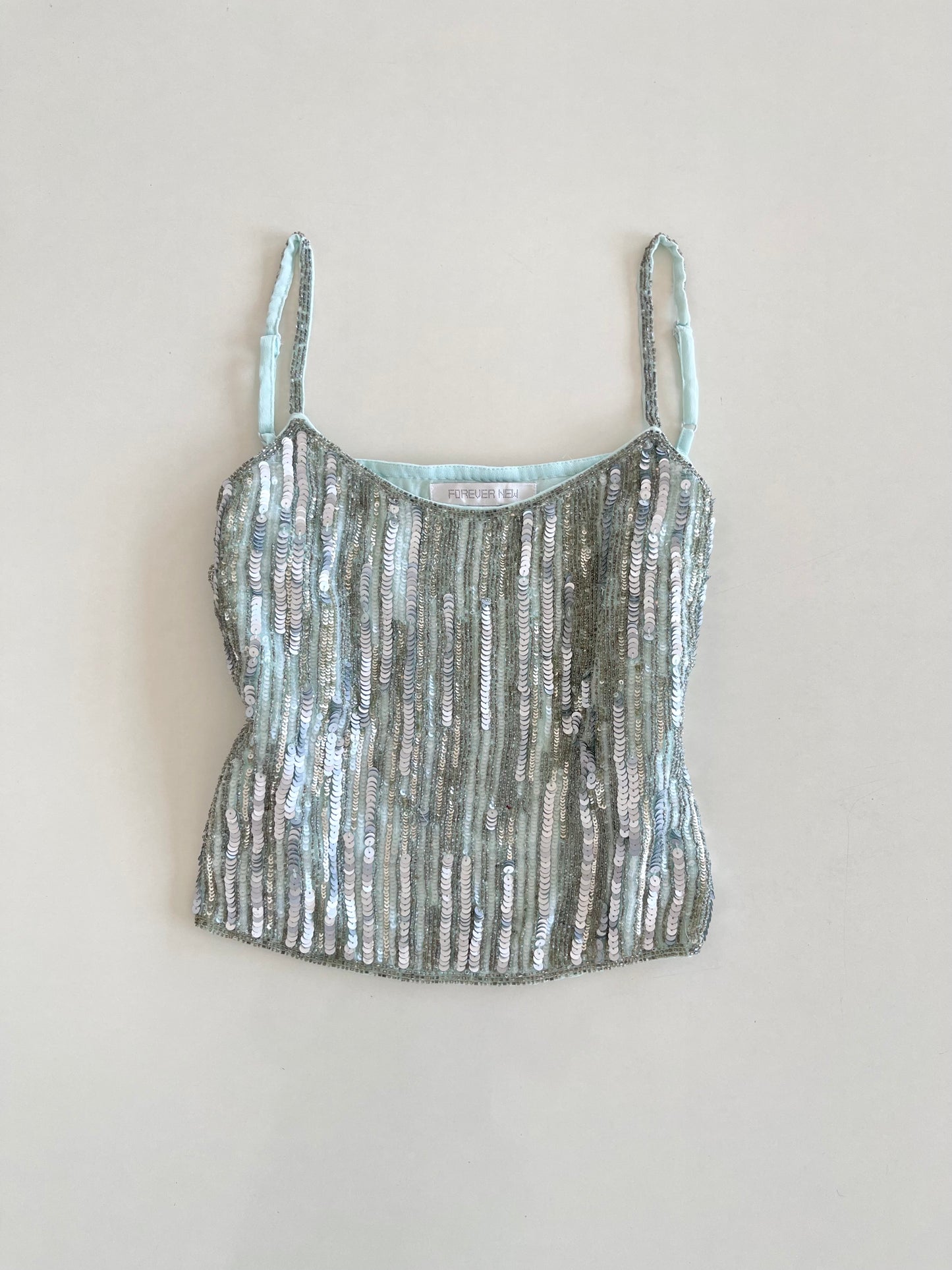 Forever New Sequin Top-Bust 36