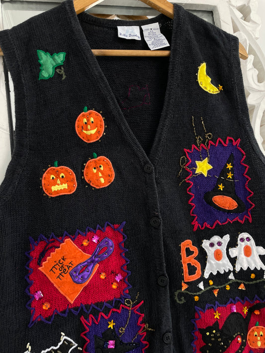 Bobbie Brooks Christmas Sweater Vest-Bust 40