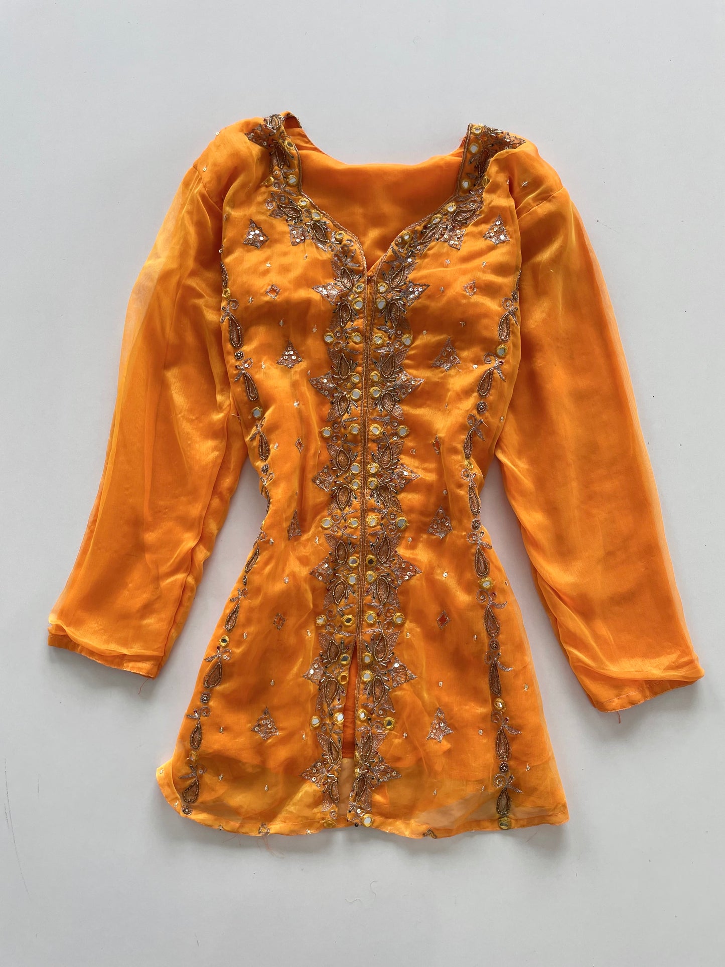 Embroidered Top-Bust 38
