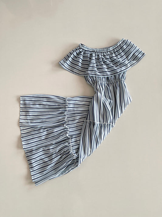 Striped Dress-Bust 32 to 34