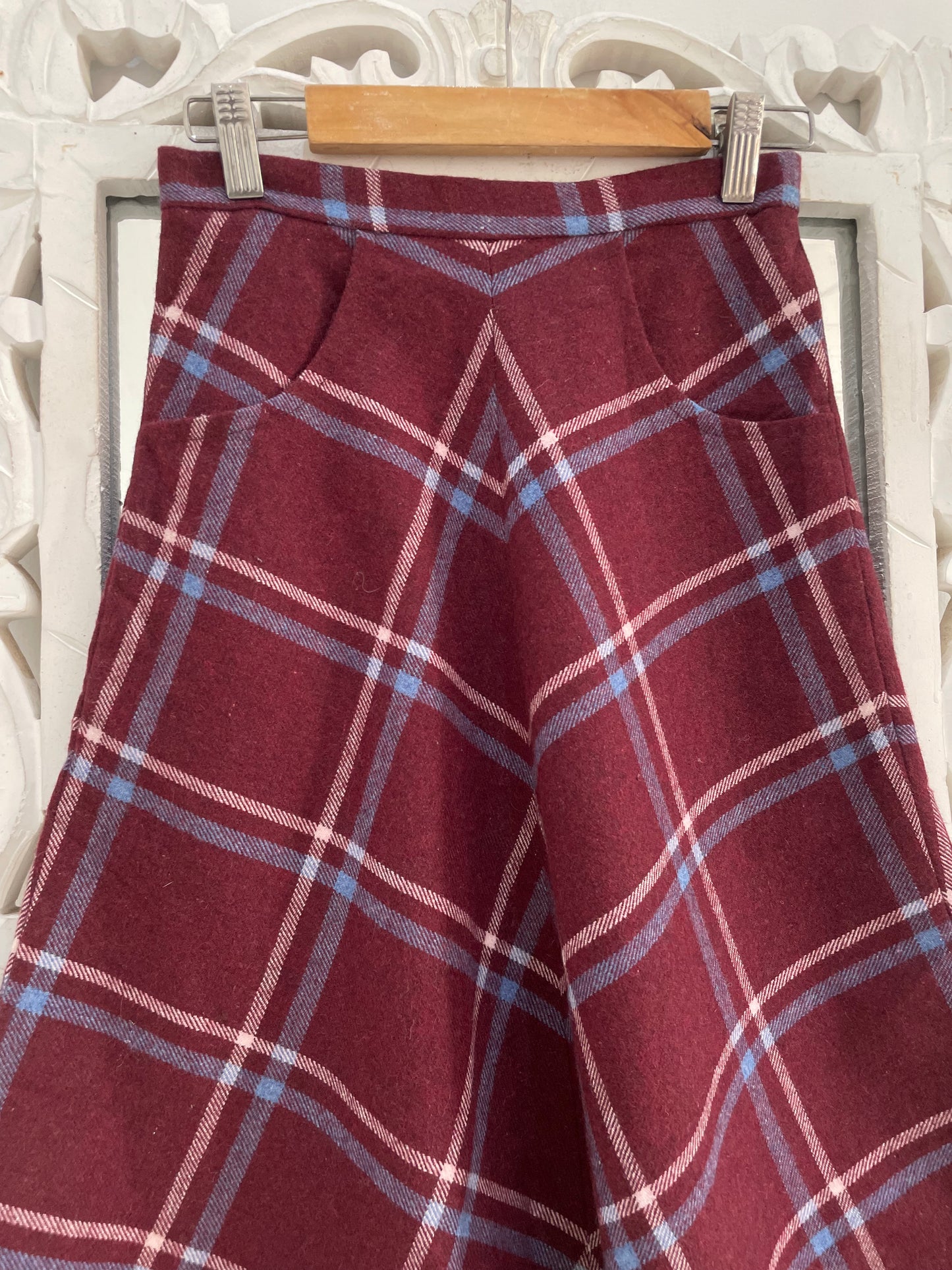 Warm Tweed Skirt-Waist 24