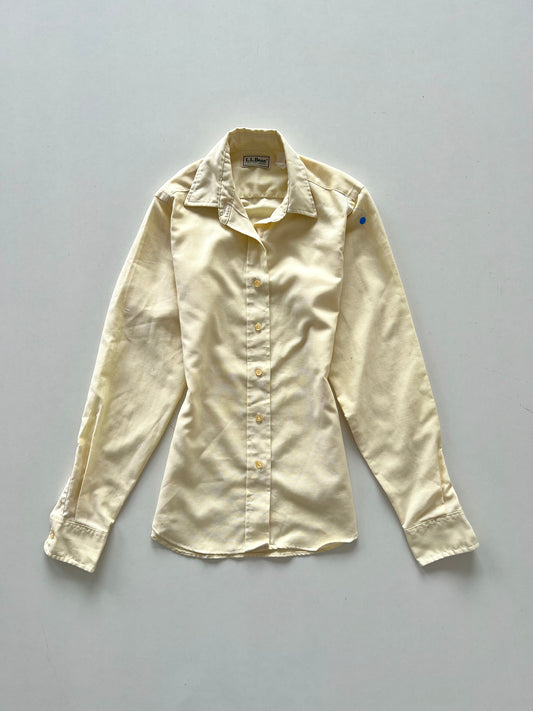 L.L.Bean Butter Yellow Shirt-Bust 36