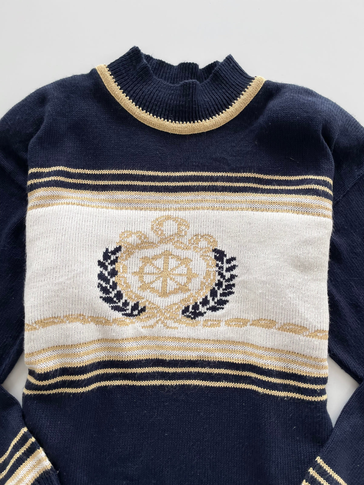 Vintage Embroidered Sweater-Bust 40