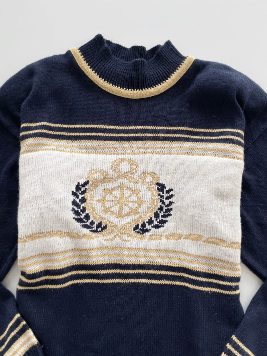 Vintage Embroidered Sweater-Bust 40