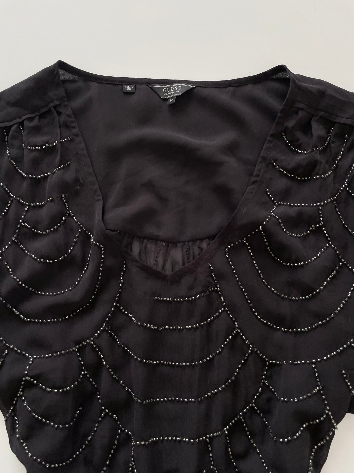 Guess Vintage Embroidered Top-Bust 40