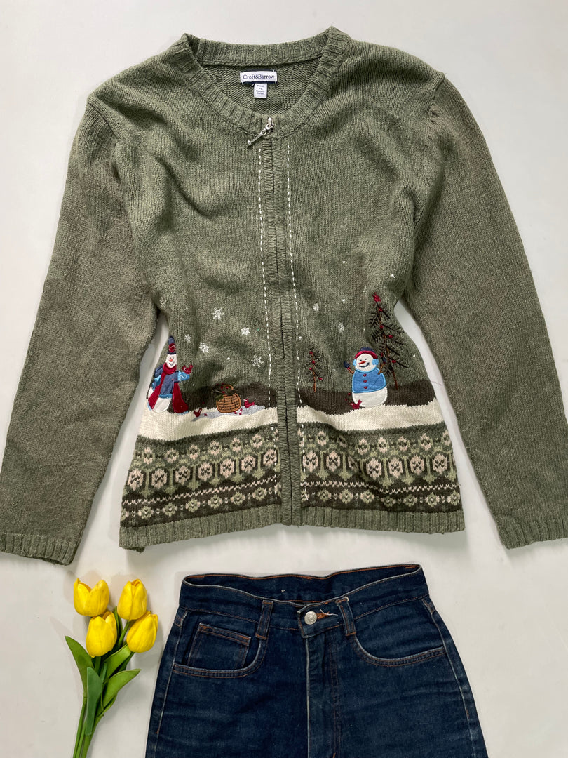 Croft & Barrow Christmas Sweater-Bust 42