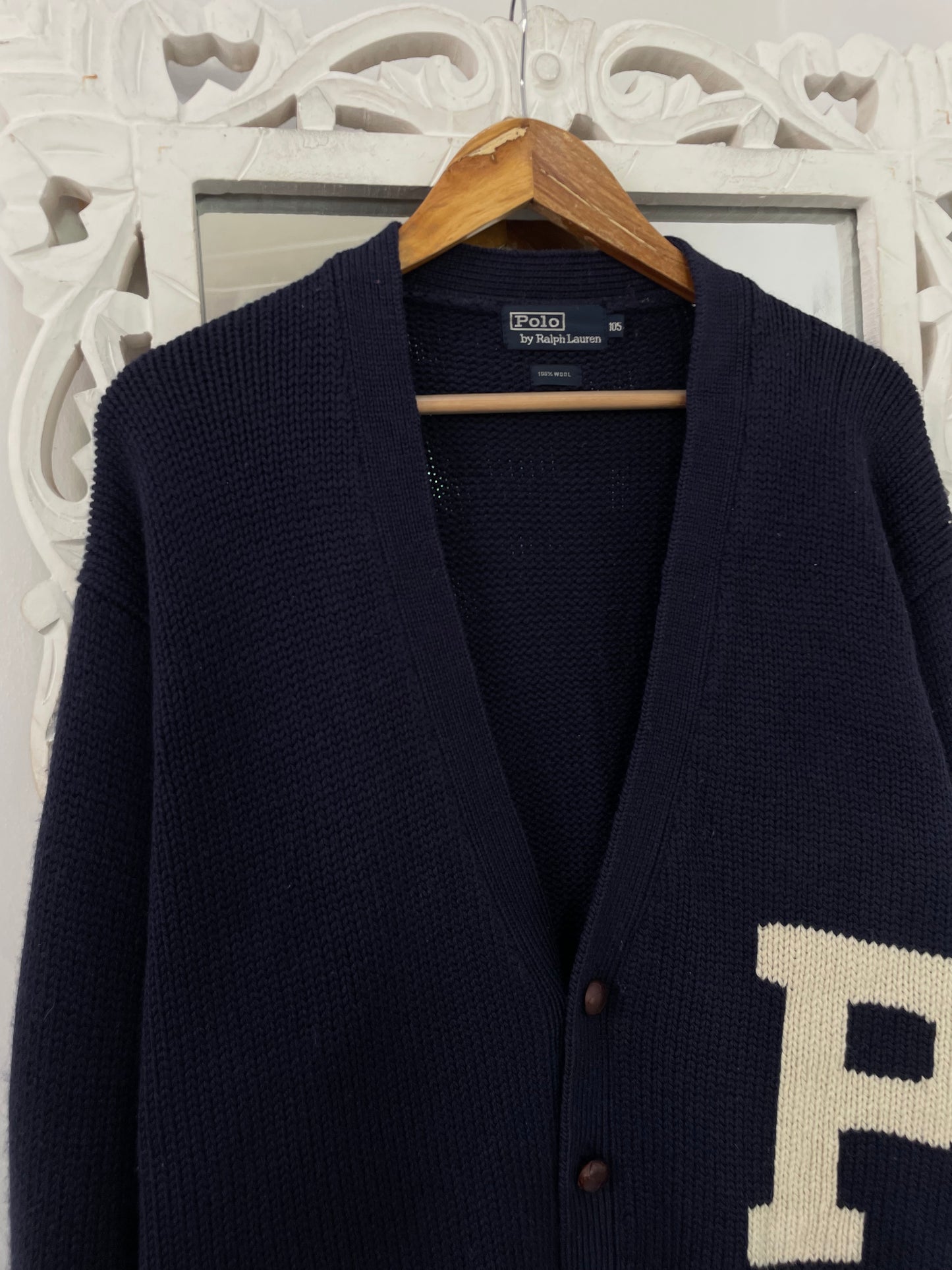 Ralph Lauren 100% Lamb's Wool Vintage Sweater-Bust 50