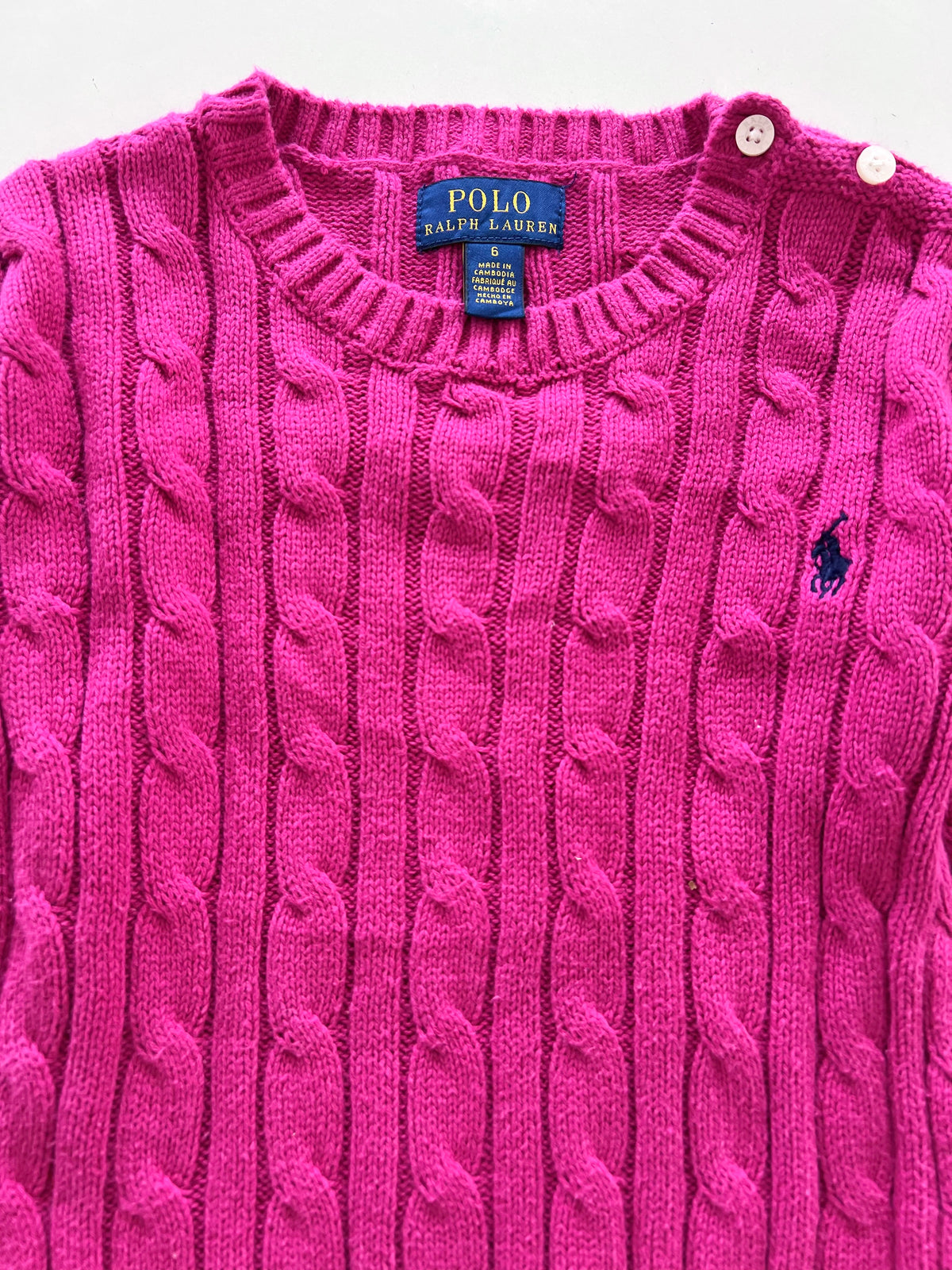 Ralph Lauren Kids Vintage Sweater-Bust 28