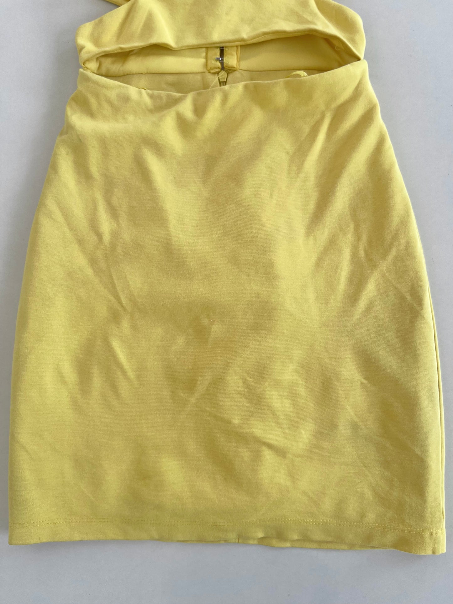 Lime Cutout Dress-Bust 28 to 30