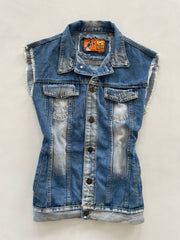 Rolling Paper Denim Top-Bust 42