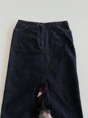 Vintage Denim Skirt-Waist 28