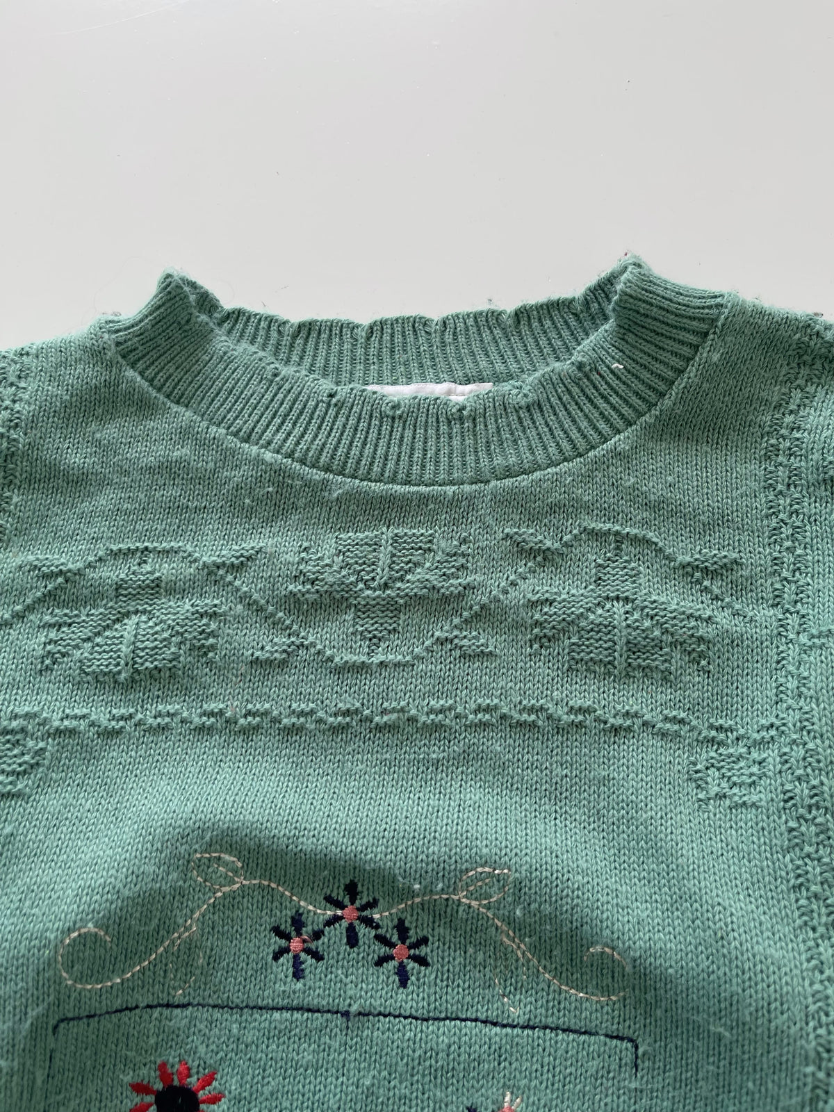 Carly Blake Embroidered Sweater-Bust 38