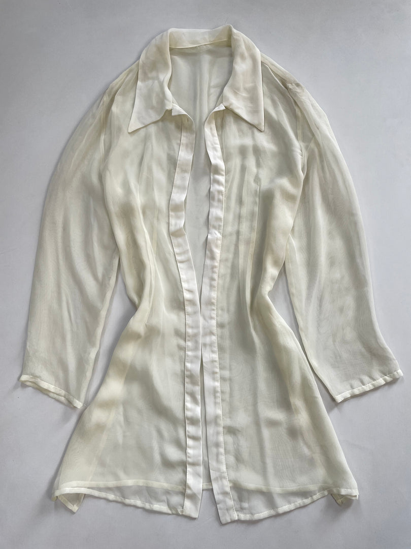 100% Silk Sheer Shrug-Bust 38