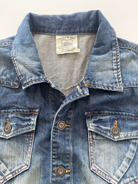 Flash Of Ong Denim Vintage Jacket-Bust 44