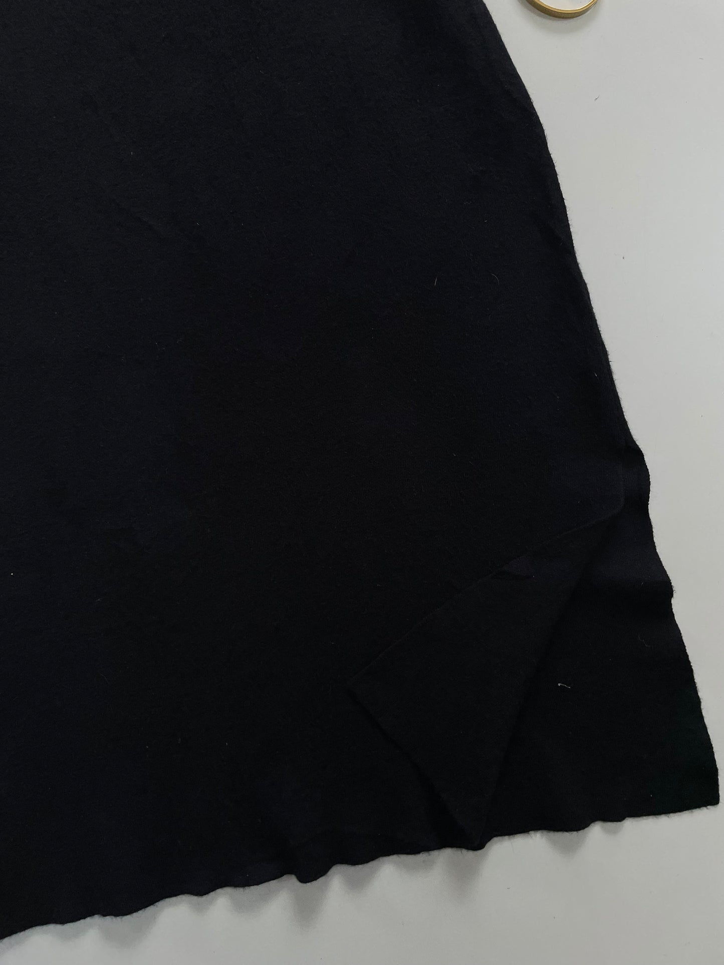 Solid Black Skirt - Waist 24 to 28