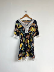 Lace Cotton Dress-Bust 36