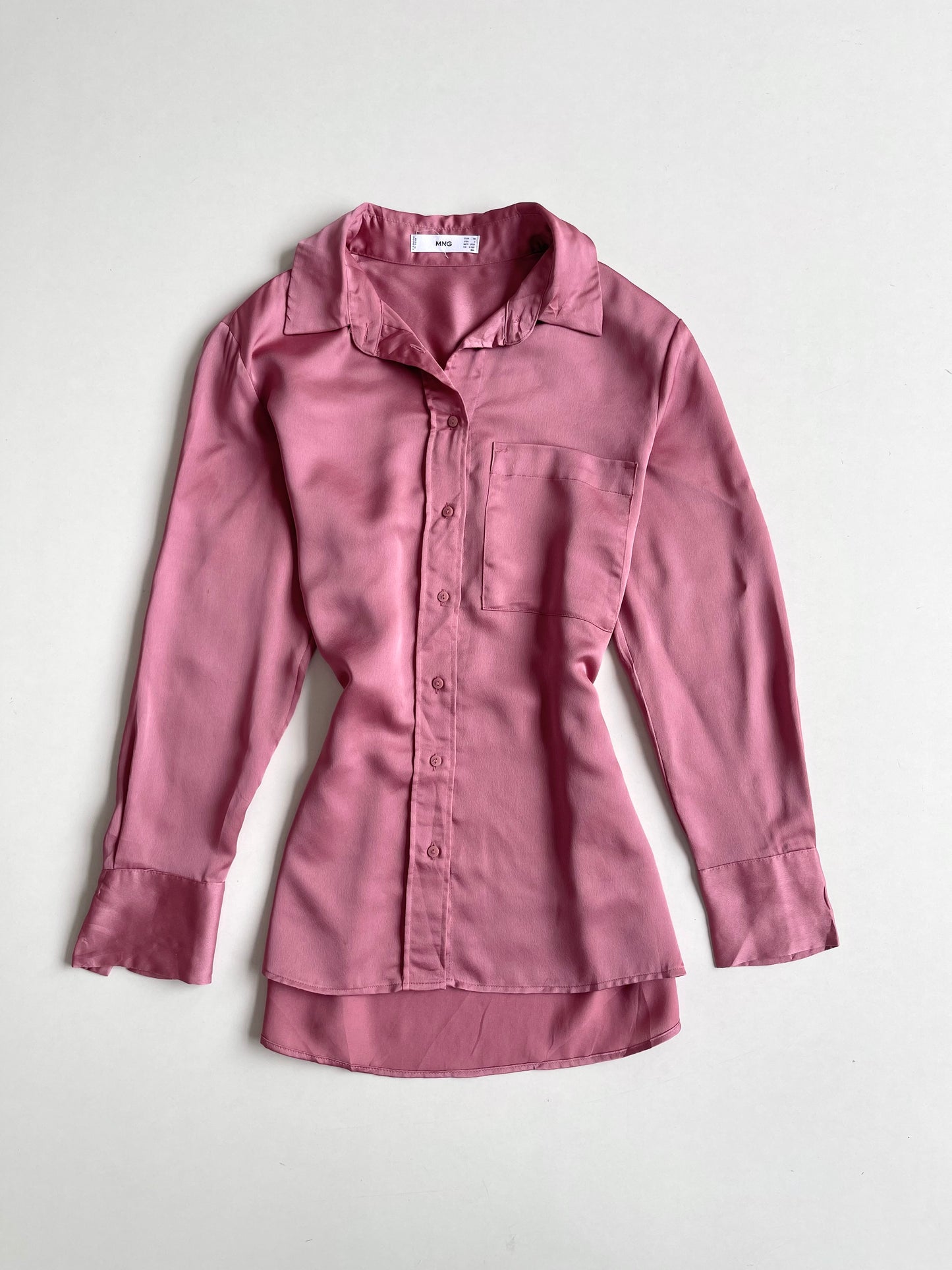 Mango Satin Shirt-Bust 38