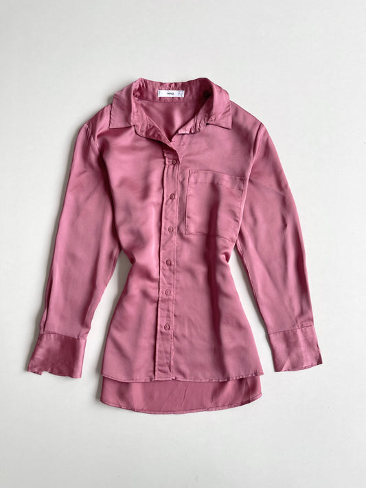 Mango Satin Shirt-Bust 38