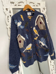 Northern Treasures Embroidered Vintage Sweater-Bust 44