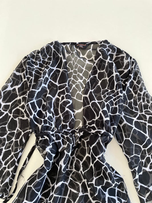 Atmosphere Sheer Top-Bust 38