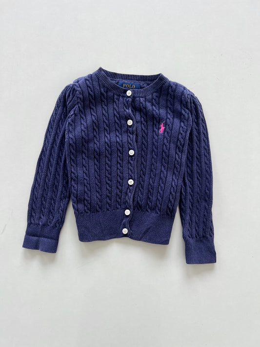 Ralph Lauren 100%Cotton Kids Vintage Cardigan-Bust 26