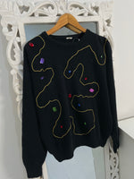 Load image into Gallery viewer, Embroidered Sweater-Bust 46