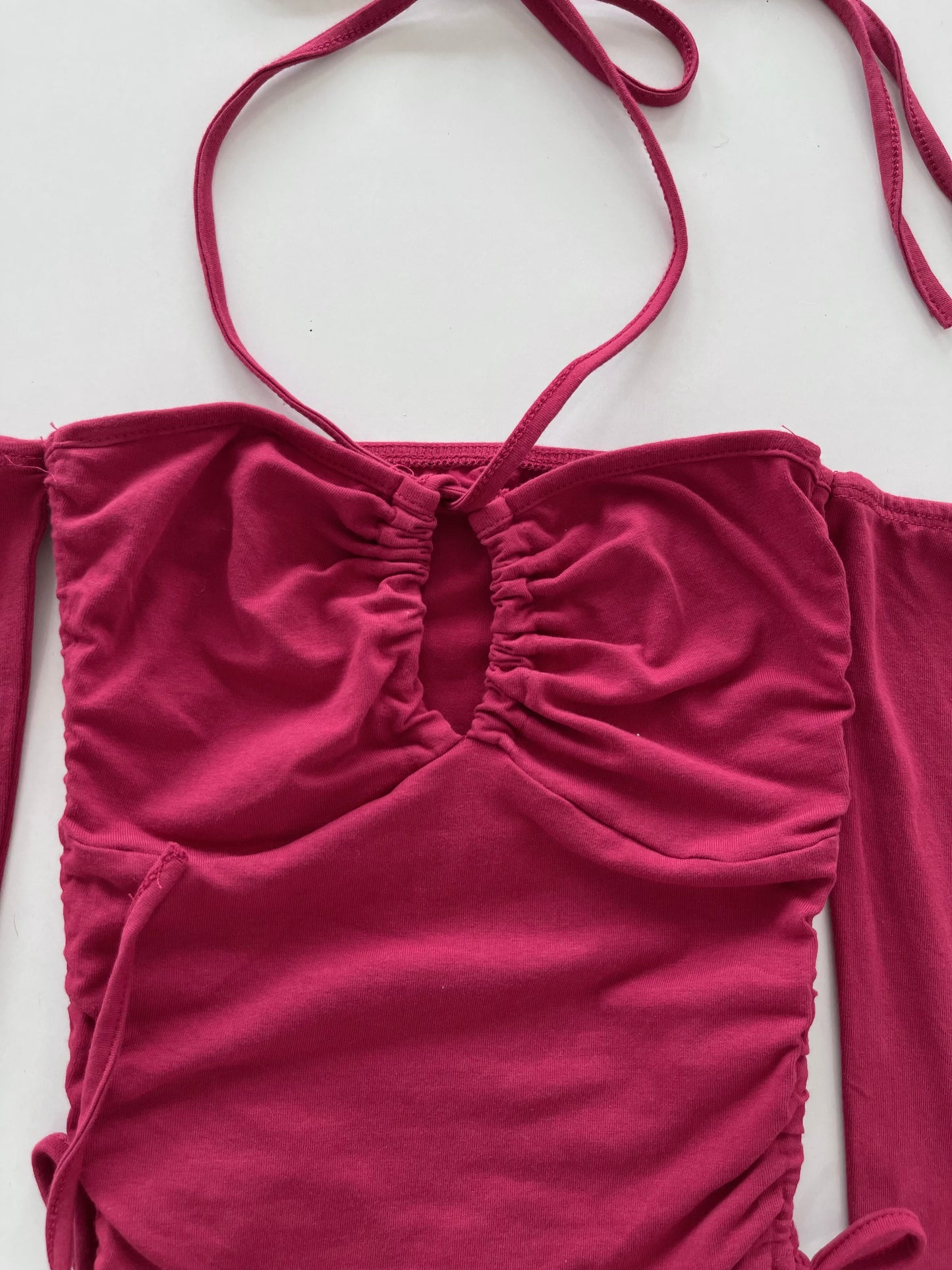 Cutout Halter Top-Bust 28 to 30