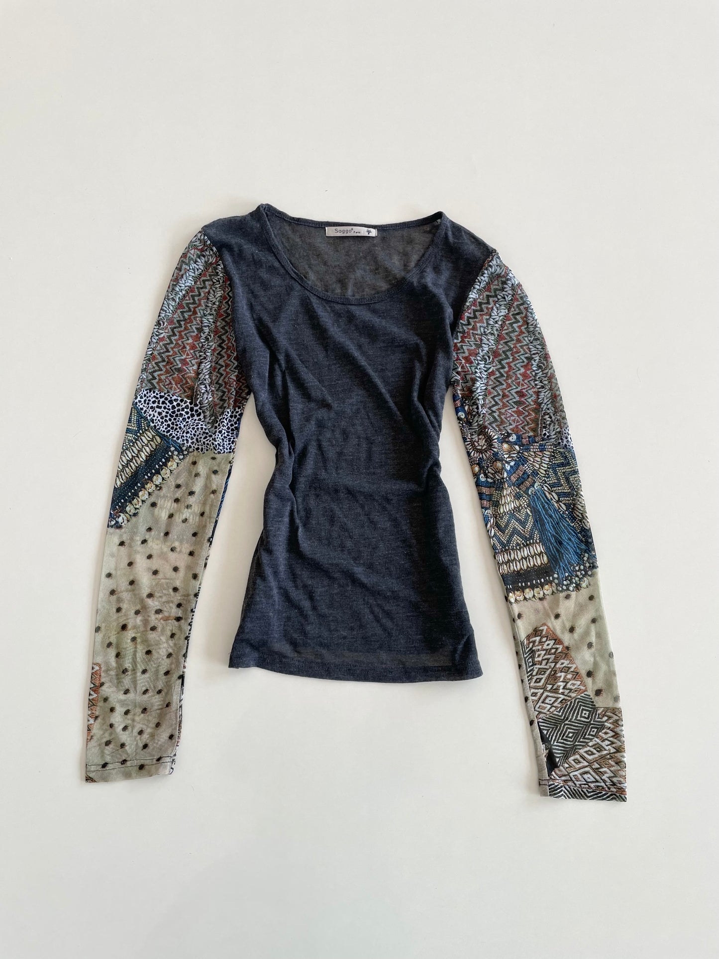 Soggo Sheer Top-Bust 34 to 36