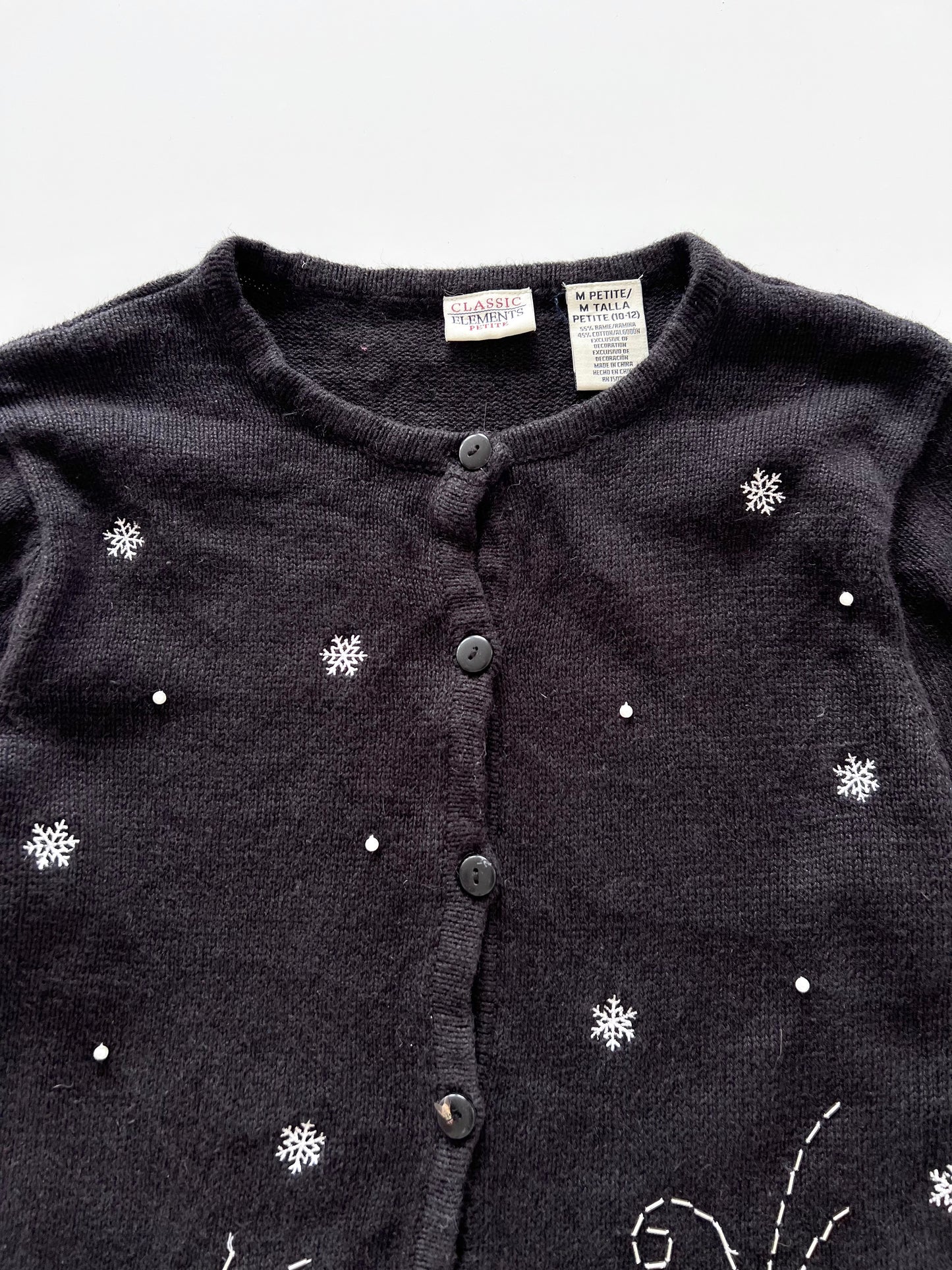 Classic Elements Christmas Sweater-Bust 40