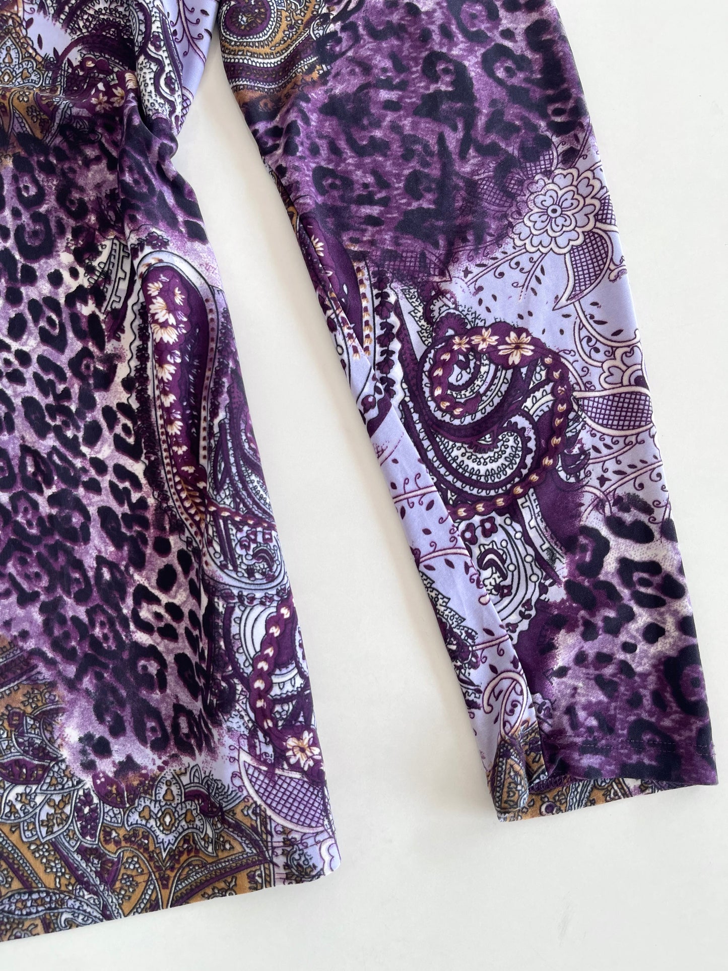 Vintage Paisley Top-Bust 36 to 38