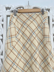 Warm Tweed Skirt-Waist 32