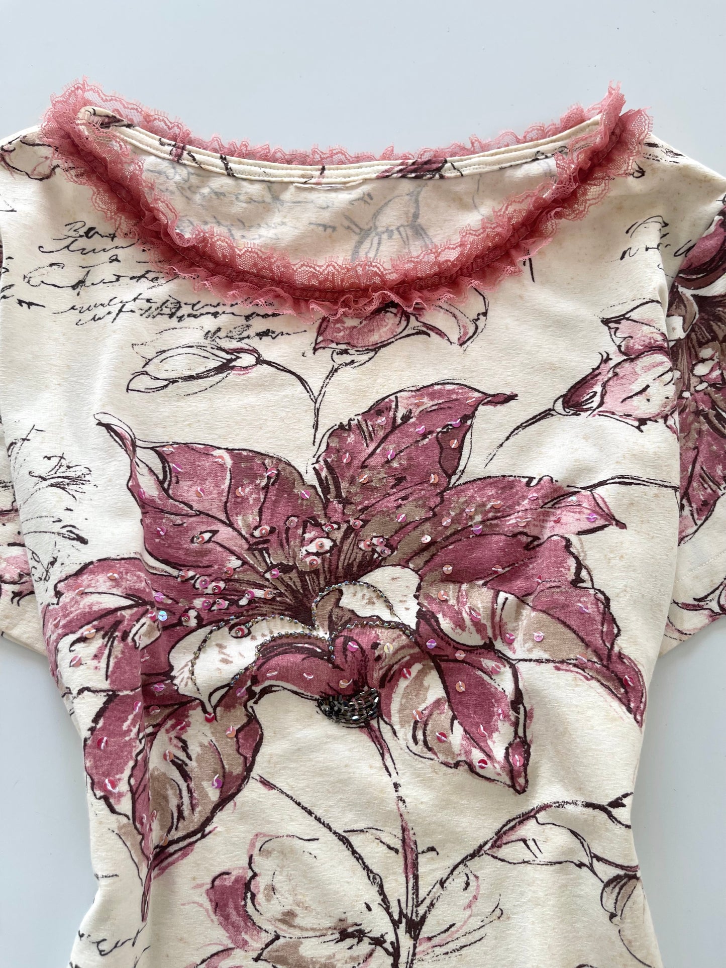Vintage Embroidered Top-Bust 40 to 42