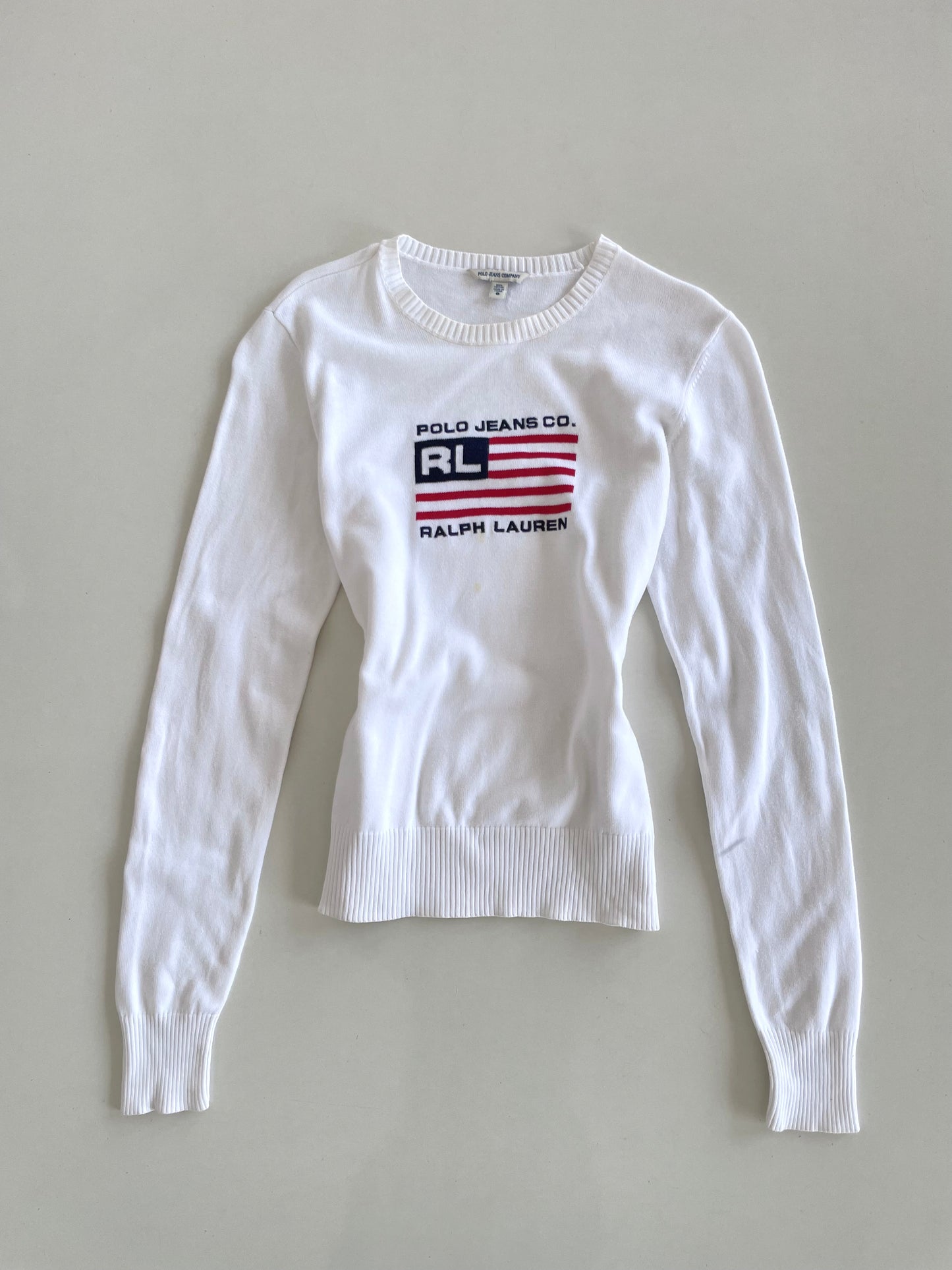Ralph Lauren 100% Cotton Vintage Sweater-Bust 34 to 36