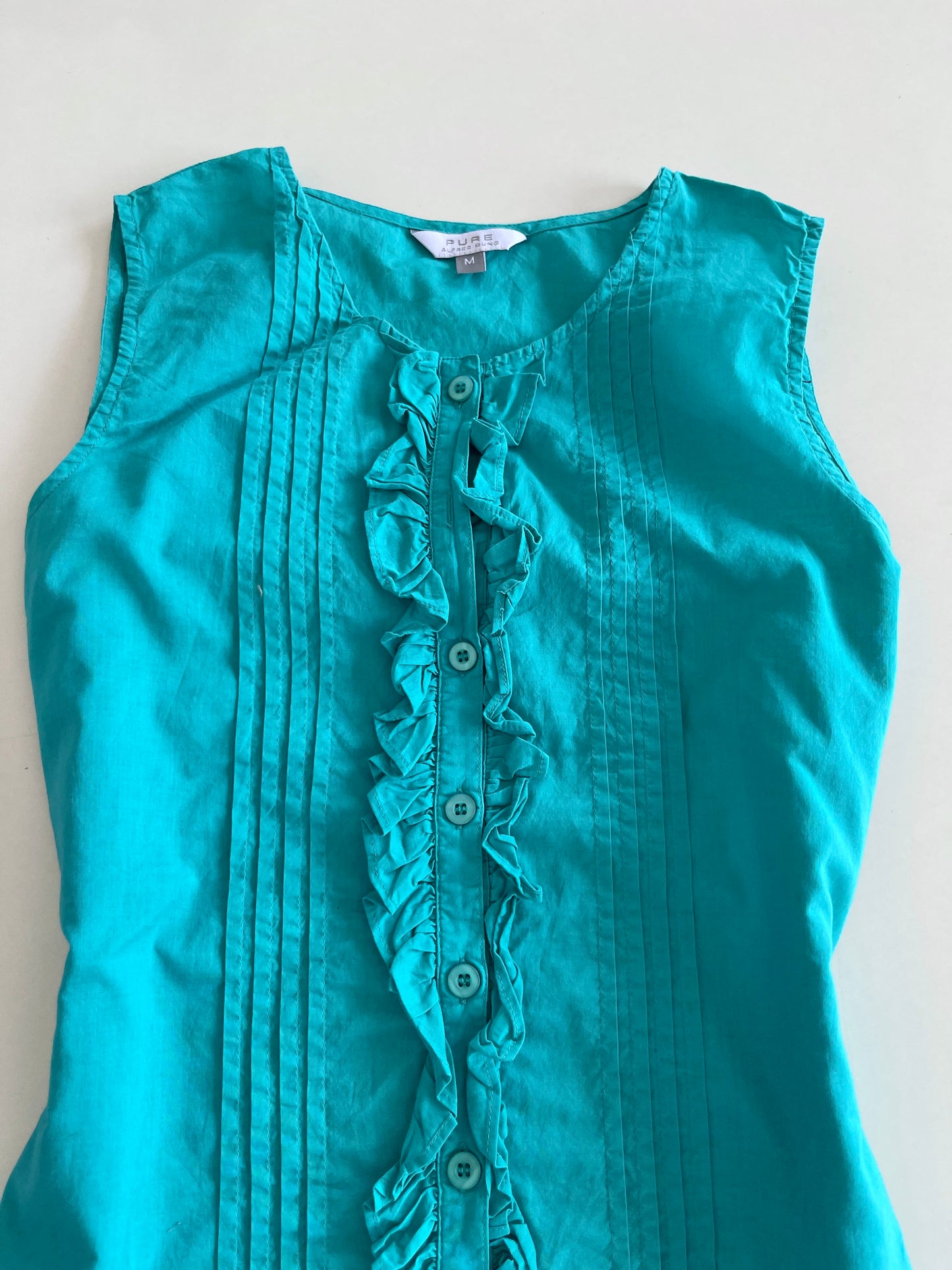 Pure Alfred Sung 100% Cotton Top-Bust 34