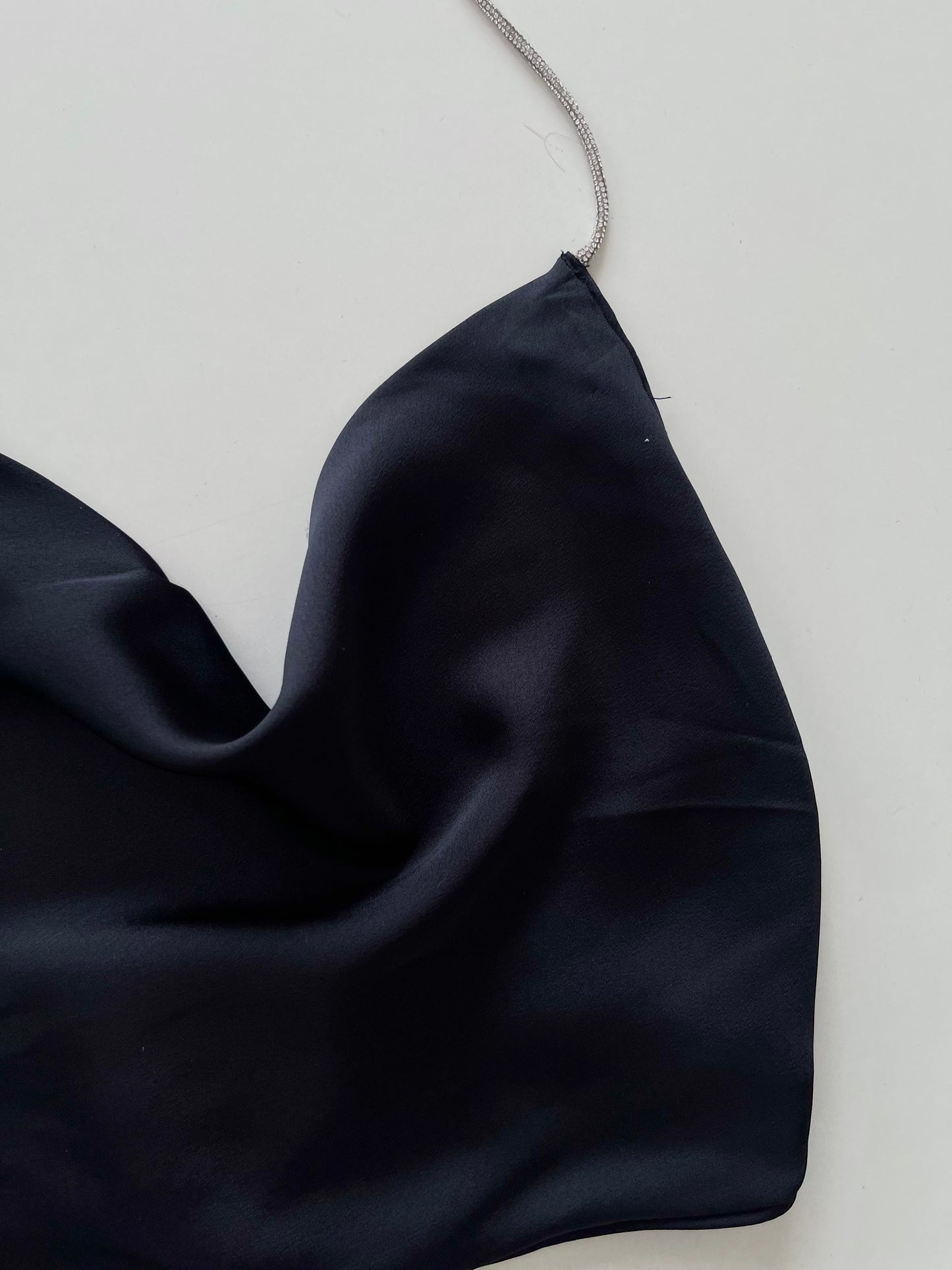 Cowl Neck Backless Top-Bust 28 to 30