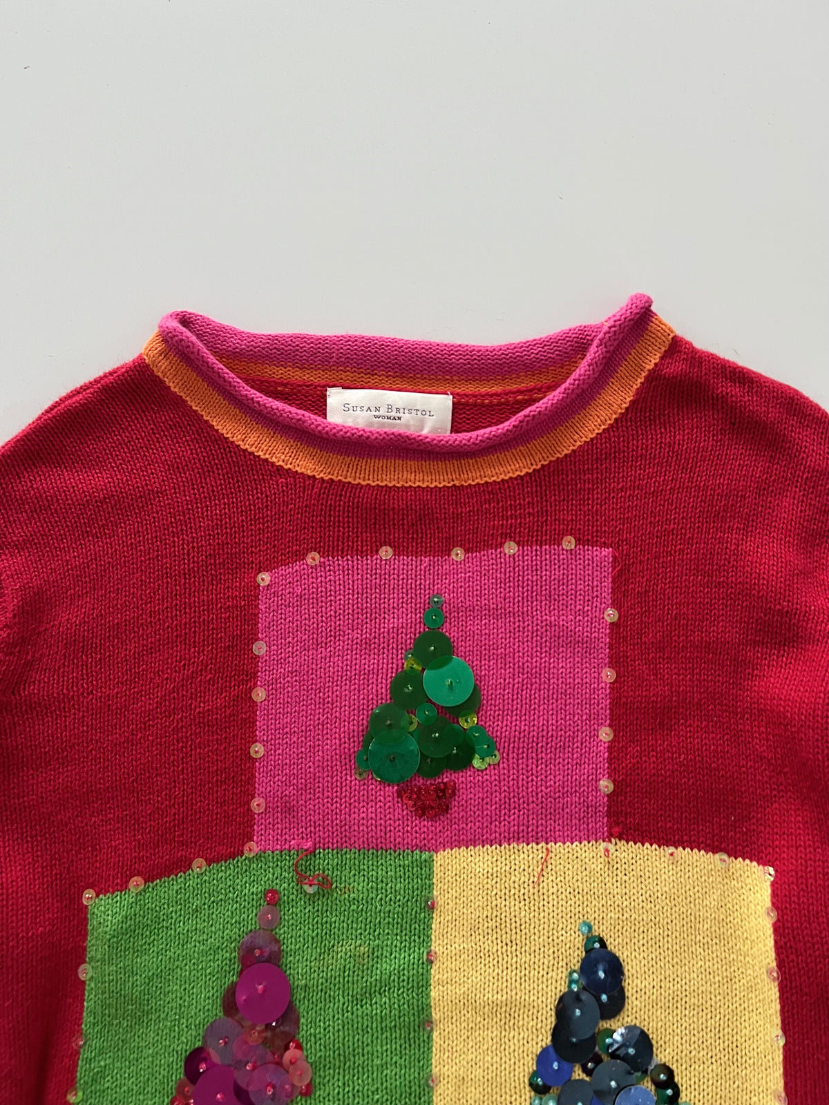 Susan Bristol Christmas Sweater-Bust 50